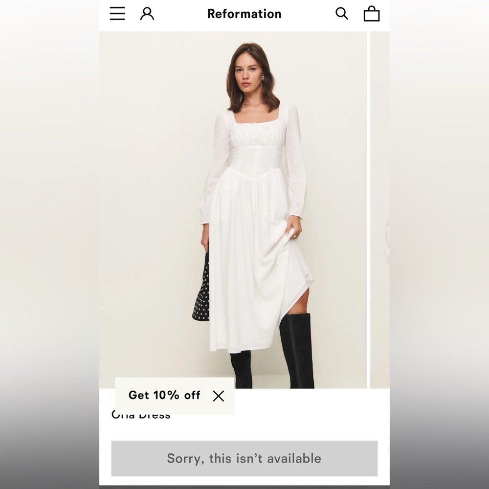 Reformation BNWT dress - Picture 3 of 5